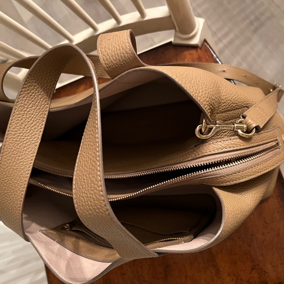 Cuyana Zippered Satchel in Cappuccino - Mint Condition! NWOT Free Shipping!! - Picture 7 of 13